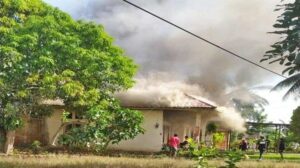 Kebakaran di Sindang Sari Hanguskan Sebuah Rumah dan Saran Walet