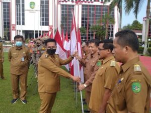 Kukar Ikut Berpartisipasi Ramaikan Gerakan 10 Juta Bendera Merah Putih
