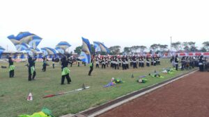 Bupati Edi Pesan Marching Band KKDC Beri Permainan Terbaik di Yogyakarta