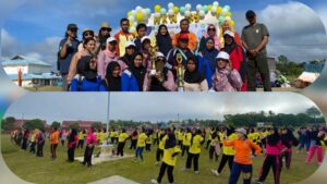 BLUD Puskesmas Kongbeng Peringati HKN dengan Pengobatan Gratis dan Senam Bersama