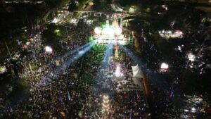 Puluhan Ribu Jemaah Hadir di Kukar Bersholawat II, Wabup Rendi Solihin: Obat Rindu