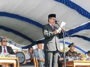 Bupati Kutim Pimpin Upacara Peringatan HGN dan HUT ke 78 PGRI, Bacakan Pidato Kemendikbud RI
