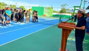 Ardiansyah Tutup Kejuaraan Tenis Terbuka se-Kaltimtara Piala Bupati Kutim