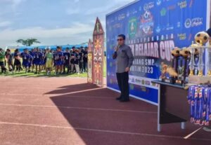 Bupati Kutim Tutur Resmi Festival Sepakbola MBC 2023