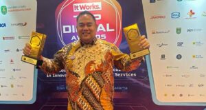 Diskominfo Kutim Sabet Penghargaan TOP IT Manager on Digital Implementation 2023