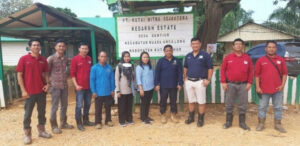 Disbun Kutim Monitoring dan Evaluasi Pengendalian Kebakaran di Muara Ancalong