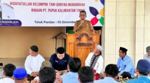 Bupati Kutim Apresiasi Poktan Qoryah Mubarokah, Manfaatkan Potensi Alam Untuk Pangan