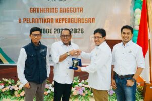 Pelantikan Pengurus Perhapi Kutim, Wabup Kasmidi: Bangga Terhadap Kinerja Pengurus 
