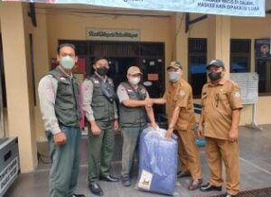 BPBD Balikpapan Siaga Musim Penghujan: Bagikan Terpal Untuk Redakan Ancaman Longsor