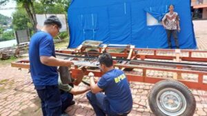 BPBD Kaltim Lakukan Perawatan Kendaraan Operasional Hadapi Musim Penghujan