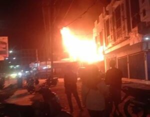 Kepedulian BPBD Kutim kepada Korban Kebakaran di Sangatta