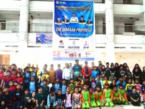 Pembukaan Kejurprov Kelompok Umur Wushu, Balap Sepeda, dan Senam Meriahkan Aula Hotel Atlet