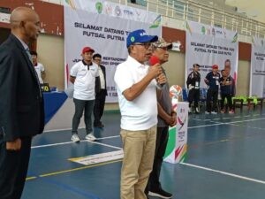 Ketua KONI Kaltim Resmi Buka Babak Kualifikasi Futsal PON XXI, Ajak Atlet Pertahankan Prestasi Daerah
