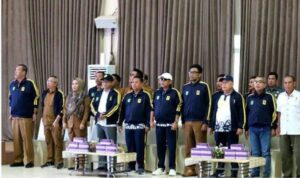 Dukung Prestasi Atlet, Dispora Kaltim Lepas Kontingen Pomnas XVIII dengan Semangat Tinggi