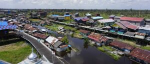 Keunikan Desa Terapung Melintang di Kalimantan Timur