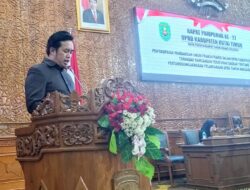 Fraksi Golkar Sampaikan PU Terhadap Raperda Pertanggungjawaban APBD Kutim 2023