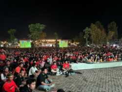 Dihadiri Ribuan Warga Samarinda, Harum Youth Community Sukses Gelar Nobar Final Piala Presiden 2024
