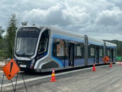 Autonomous Rail Transit (ART) Siap Beroperasi di IKN untuk Perayaan HUT RI ke-79 pada 17 Agustus 2024