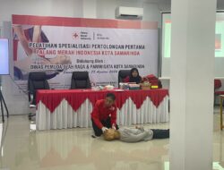 PMI Kota Samarinda Tingkatkan Keterampilan Relawan Melalui Pelatihan Pertolongan Pertama Tingkat Mahir
