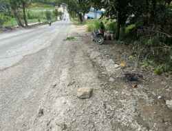 Warga Keluhkan Tumpahan Ready Mix Jalan Pangeran Suryanata Samarinda, 4 Korban Terjatuh Dalam Sebulan