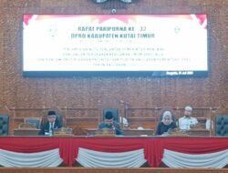 DPRD dan Pemkab Kutim Bahas Rancangan Perubahan KUA dan PPAS TA 2024