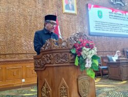 Bupati Sampaikan Nota Penjelasan Raperda RPJPD Kutim 2025-2045 dalam Rapat Paripurna DPRD Kutim