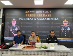 Polisi Bongkar Jaringan Narkoba Sabu 3 Kg di Samarinda, Dua Kurir Ditangkap