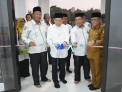 Camat Muara Pahu Resmikan Gedung Balai Nikah dan Manasik Haji