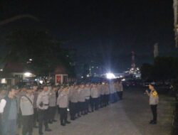 Amankan Kampanye Paslon Wali Kota dan Wakil Wali Kota, Polresta Samarinda Lakukan Apel Persiapan