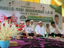 Semarak Maulid Nabi di Yayasan Baburrahmah: Ulama Doakan Kemenangan Rudy Mas’ud dan Seno Aji
