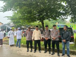 Kampanye Aman, Polresta Samarinda Kerahkan Pengamanan Paslon Rudy-Seno, di Kediamanan Pembina Yayasan Baburrahma