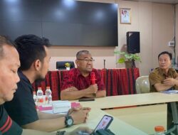 Diskominfo Kubar Lakukan Monev Kerjasama Publikasi Media Massa