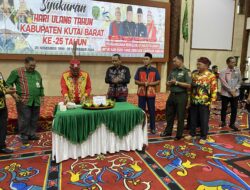 Syukuran HUT ke-25 Kubar, Bupati Dorong Masyarakat Terus Berkarya