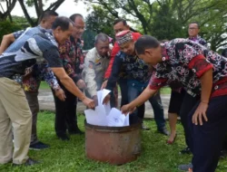 Disarpus Kubar Musnahkan Ribuan Arsip Inakif Periode 2011-2019