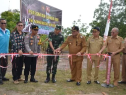 Bupati FX Yapan Resmikan Sumur Bor Bantuan Presiden