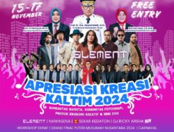 Apresiasi Kreasi Kaltim 2024, Dispar Kaltim Hadirkan Berbagai Hiburan dan Tenant UMKM