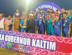 Piala Gubernur Kaltim 2024 Selesai, Dispora Kaltim Komitmen Tingkatkan Kualitas Pemain Muda