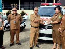 Dinkes Kubar Serahkan 23 Unit Kendaraan Operasional Puskesmas