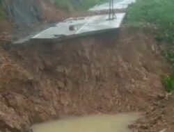 Jalan Penghubung Merdeka-Pelita 3 Senilai Rp 28,9 Miliar Terputus, Warga Pertanyakan Kualitas Pembangunan