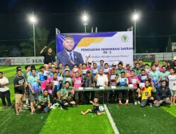 Pendekatan Berbeda! Abdul Giaz Gelar Penguatan Demokrasi Daerah di Lapangan Mini Soccer