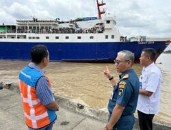 Lonjakan Pemudik Lebaran di Pelabuhan Samarinda, KM Queen Soya Berangkat dengan Kapasitas Penuh