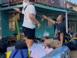 Banjir Parah di Loa Janan Samarinda, Adnan Faridhan Turun Tangan Bantu Warga Terdampak