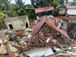 Tanah Bergerak Diduga Dampak Tambang, Warga KM 28 Desa Batuah Minta Kepastian Relokasi