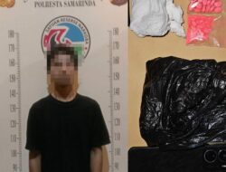 Kurir Ekstasi Diciduk di Parkiran KTV Samarinda, Polisi Sita 30 Butir dan Serbuk Narkoba