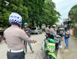 Penertiban Hari Kedua, 35 Pelanggar Lawan Arus Terjaring di Jalan Pangeran Suriansyah