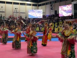 Bawa Semangat Nusantara, Penari Kaltim Tampil Memukau di Pembukaan Kejuaraan Internasional