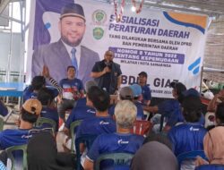 Pemuda Harus Jadi Agen Perubahan, Abdul Giaz Sosialisasikan Perda Kepemudaan di Samarinda