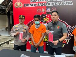 Baru Bebas, Residivis Curanmor Kembali Ditangkap Saat Beraksi di Samarinda Kota