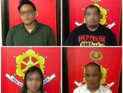 Korban Dituduh Curi Solar, Empat Pelaku Pengeroyokan Ditangkap Jatanras Polresta Samarinda
