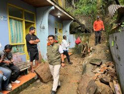 Hujan Deras Picu Longsor di Jalan M. Said, Warga Selamat tapi Kerugian Material Tak Terelakkan